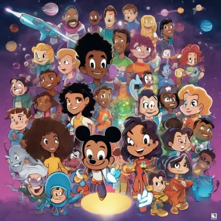 An infinite multiverse scene showing EVERY character ever created from ALL universes together. Add glowing title text: ‘LAYLA’S COSMIC QUEST’. Include Layla, her whole family, her friends, Ms. Wolfe, Miss Stephanie, all staff from her school and Ortwein Elementary. Include Rocket, Peedy, PD, sebee, cb, SNL cast, all Mickey Mouse characters, all Peppa Pig, all Bubble Guppies, all SpongeBob, all YouTubers, ALL object show characters (BFDI, II, ALL shows), Algebraians 1–5, ALL kids’ shows, ALL anime, ALL superheroes, ALL games (Mario, Sonic, Minecraft, Roblox, FNAF, etc.), ALL Disney, Pixar, Nickelodeon, Cartoon Network, PBS Kids, Star Wars, Marvel, Pokémon — EVERYTHING. Everyone stands in a glowing cosmic city with portals, neon lights, and a giant golden piano in the sky.