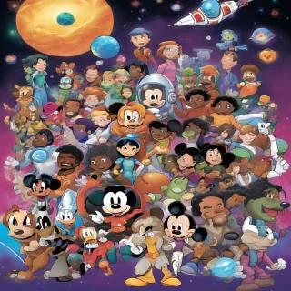 An infinite multiverse scene showing EVERY character ever created from ALL universes together. Add glowing title text: ‘LAYLA’S COSMIC QUEST’. Include Layla, her whole family, her friends, Ms. Wolfe, Miss Stephanie, all staff from her school and Ortwein Elementary. Include Rocket, Peedy, PD, sebee, cb, SNL cast, all Mickey Mouse characters, all Peppa Pig, all Bubble Guppies, all SpongeBob, all YouTubers, ALL object show characters (BFDI, II, ALL shows), Algebraians 1–5, ALL kids’ shows, ALL anime, ALL superheroes, ALL games (Mario, Sonic, Minecraft, Roblox, FNAF, etc.), ALL Disney, Pixar, Nickelodeon, Cartoon Network, PBS Kids, Star Wars, Marvel, Pokémon — EVERYTHING. Everyone stands in a glowing cosmic city with portals, neon lights, and a giant golden piano in the sky.